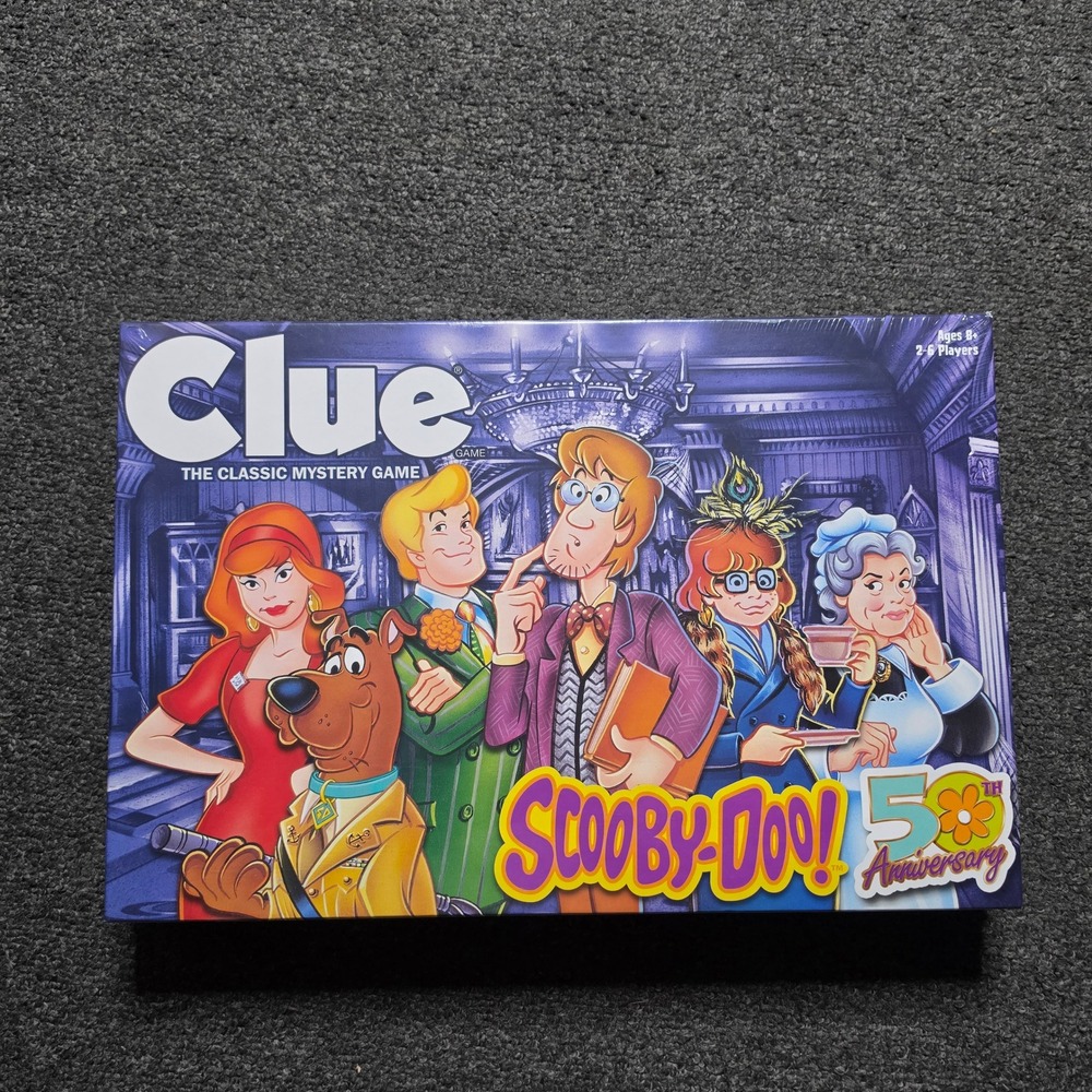 Clue Scooby-Doo Board Game 50th Anniversary Edition USAopoly BRAND NEW